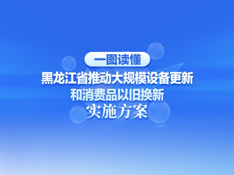 【圖解】一圖讀懂 黑龍江省推動大規(guī)模設(shè)備更新和消費(fèi)品以舊換新實(shí)施方案